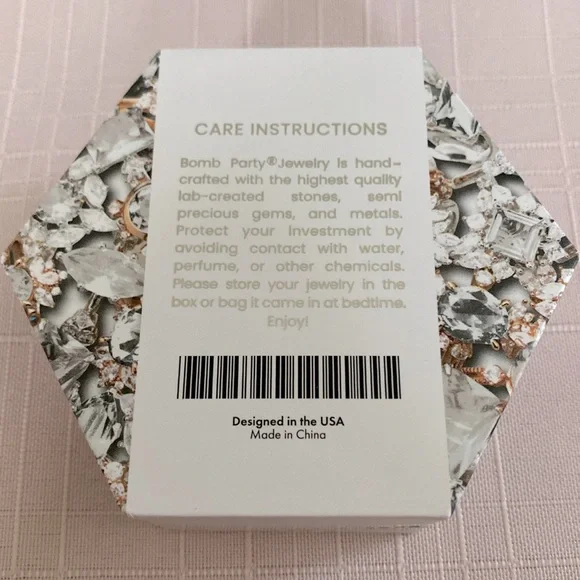 Bomb Party April 2025 Earrings NEW NEVER WORN - Picture 7 of 7